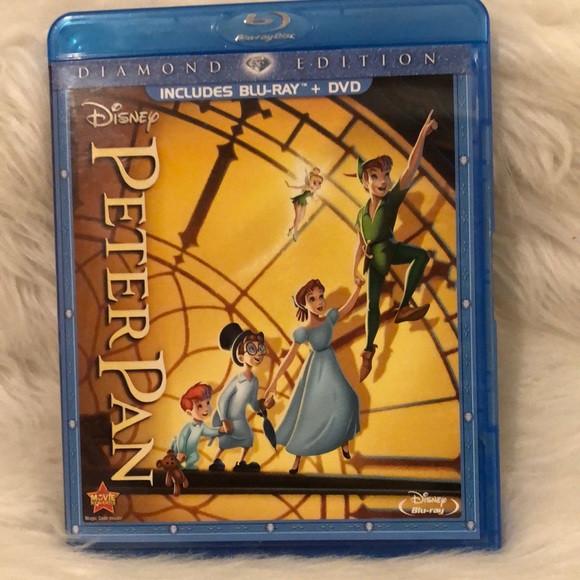 Disney’s Peter Pan Diamond Edition Blu Ray and DVD 2 Disc Set - Picture 1 of 4